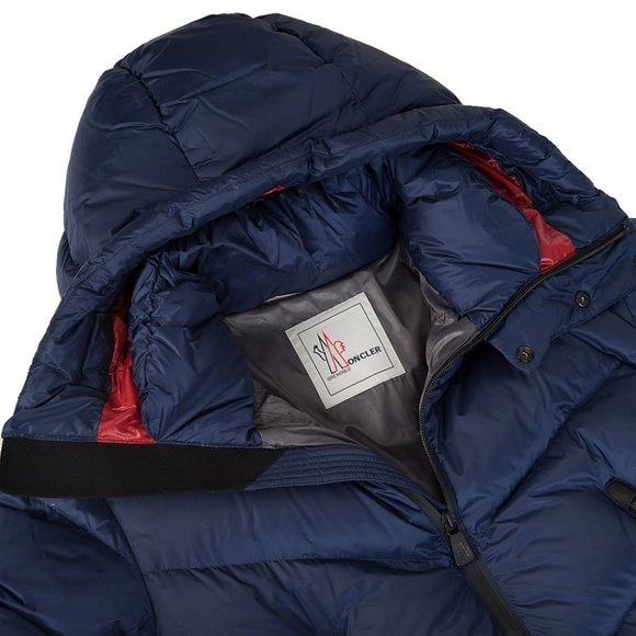 Moncler Grenoble Beckler Goose Down Puffer Ski Jacket, Blue #116347 - Picture 10 of 13